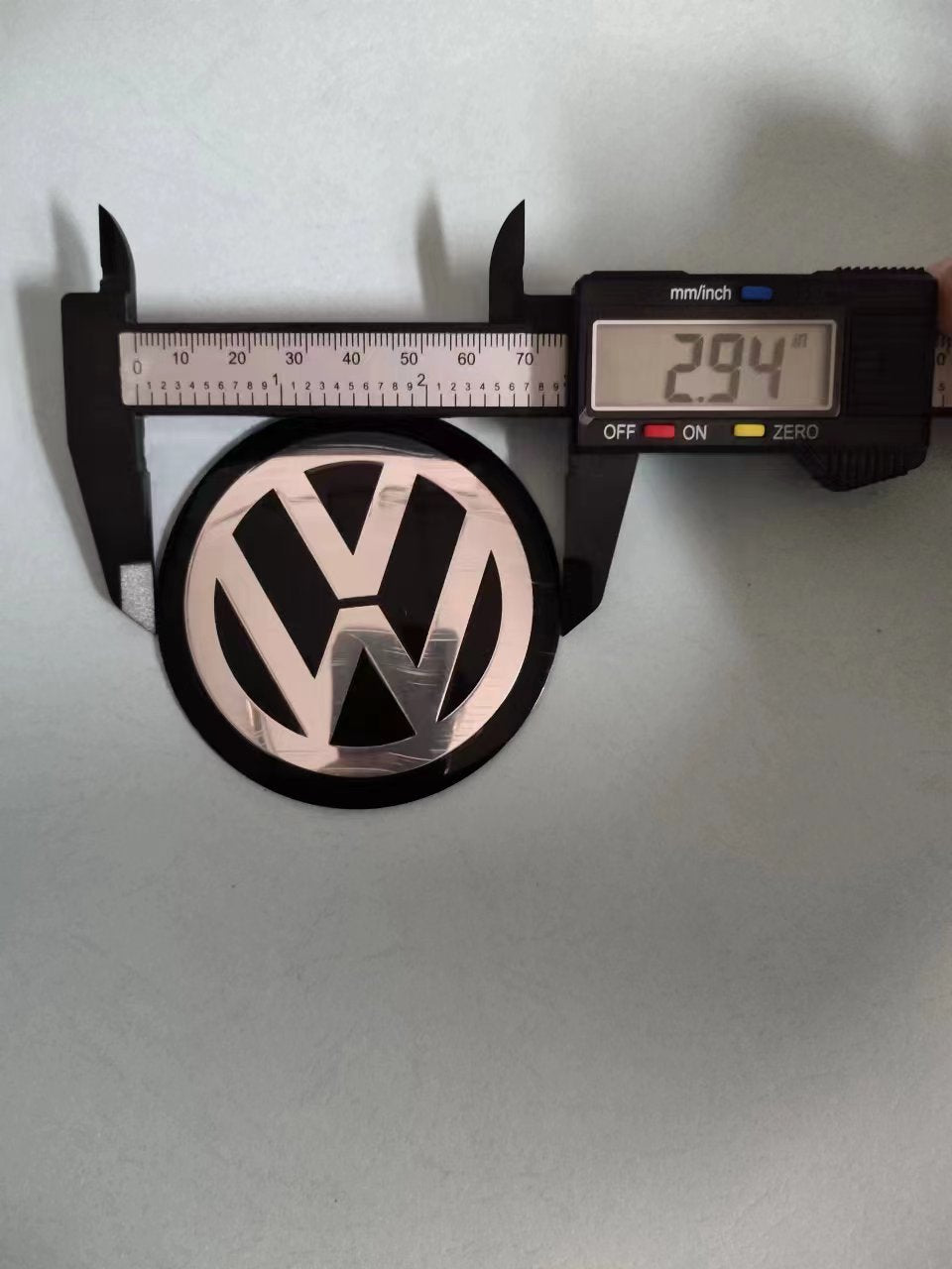 VW 4PC Steering Wheel Sticker Cover Hub Cap Emblem Badge Logo for Volkswagon