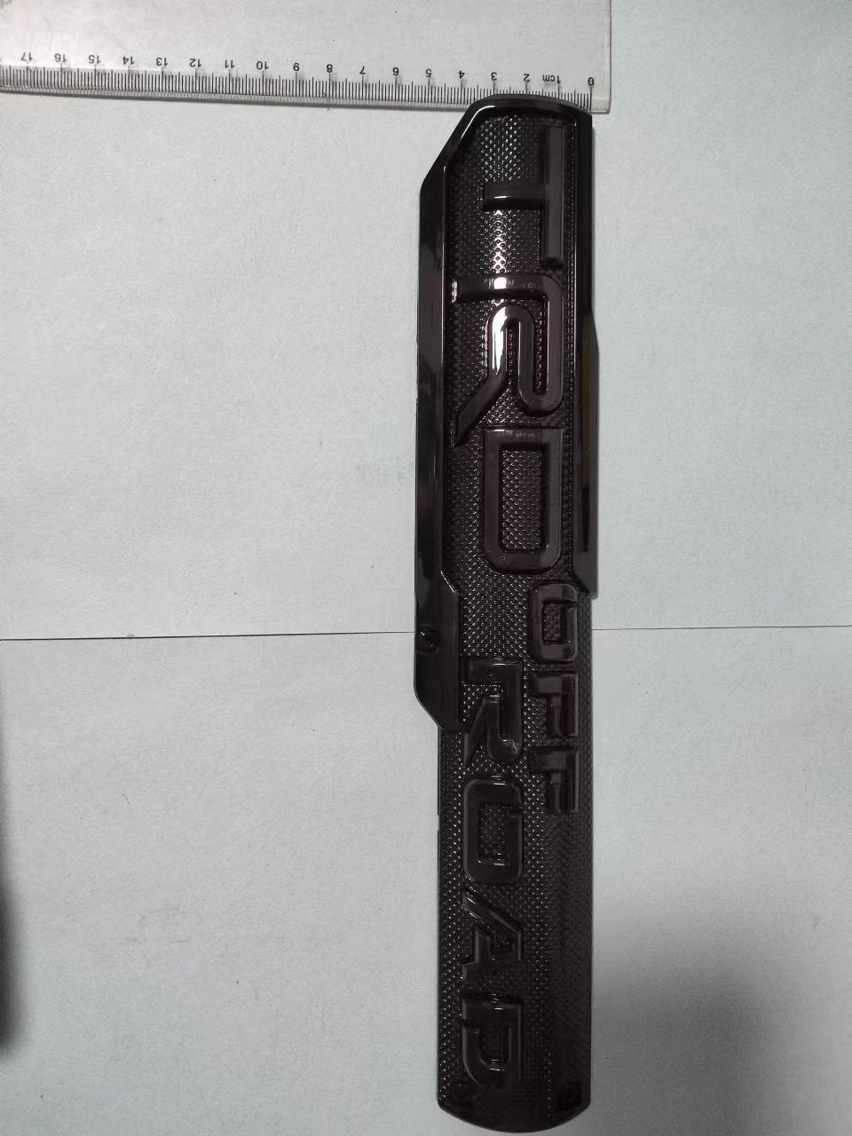 2PCs TRD Off Road Sport Pro Front Door Side Fender Emblem Badge 3D Decal Black Red Logo Nameplate