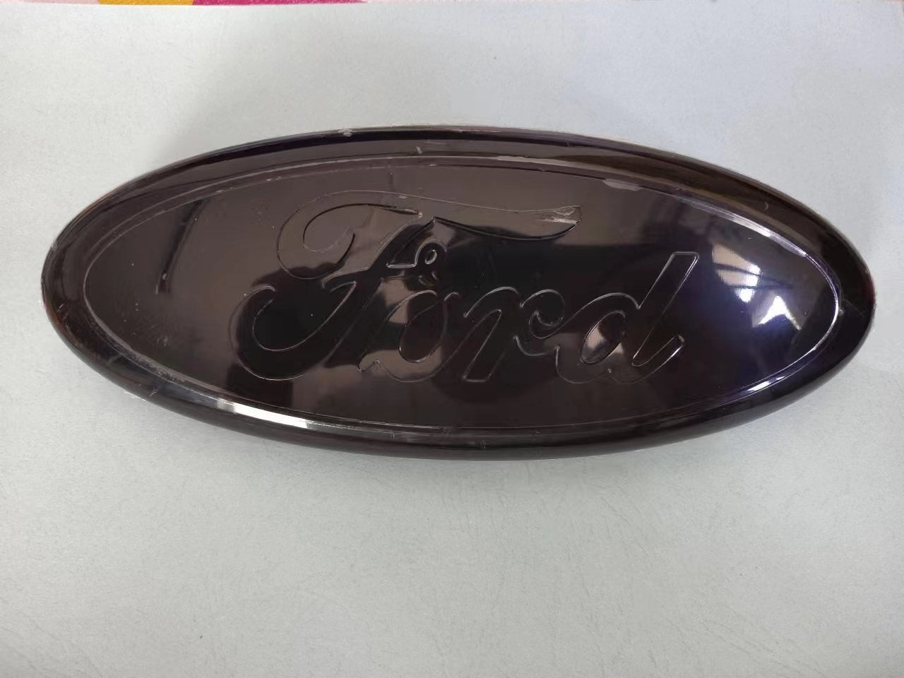 FORD 9" inch Front Grill Emblem & Tailgate LOGO For F150 F250 F350 Oval 3M Adhesive Badge Nameplate