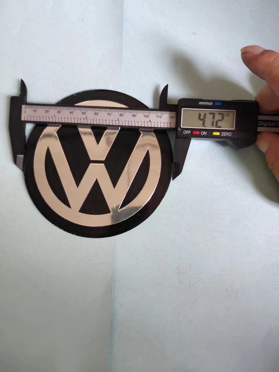 VW 4PC Steering Wheel Sticker Cover Hub Cap Emblem Badge Logo for Volkswagon
