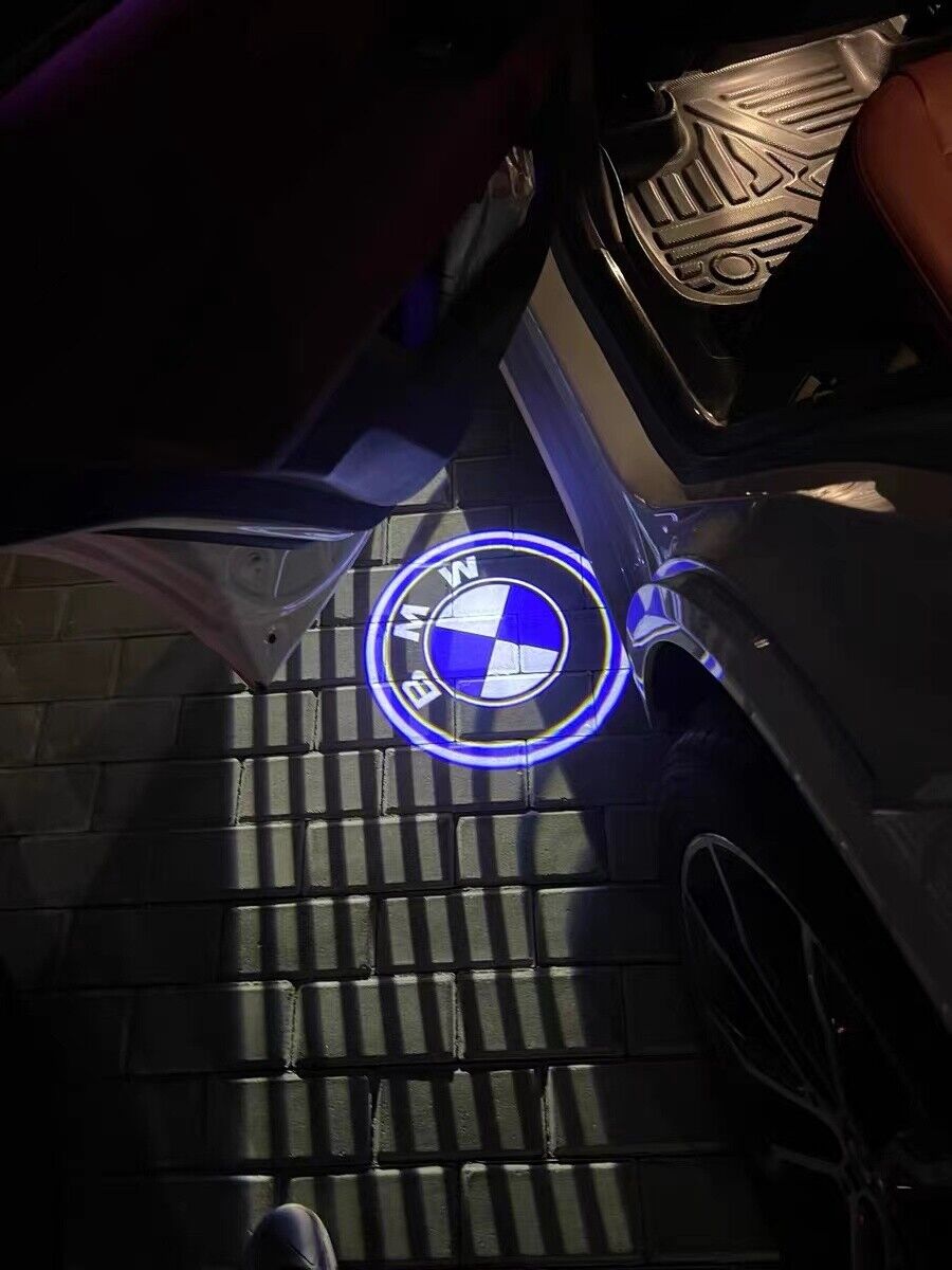 For BMW Laser Door Logo Lights Ghost Shadow Projector Car Courtesy Welcome Light