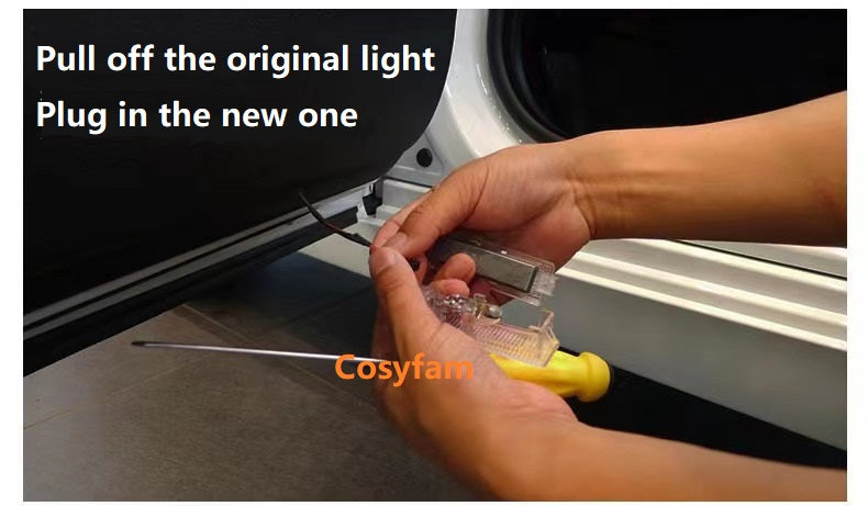 For BMW Laser Door Logo Lights Ghost Shadow Projector Car Courtesy Welcome Light