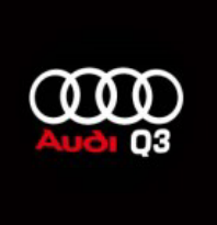 For Audi A7 Q3 Q5 Q7 RS R8 SLINE Laser Door Logo Lights Ghost Shadow Projector Car Courtesy Welcome Light