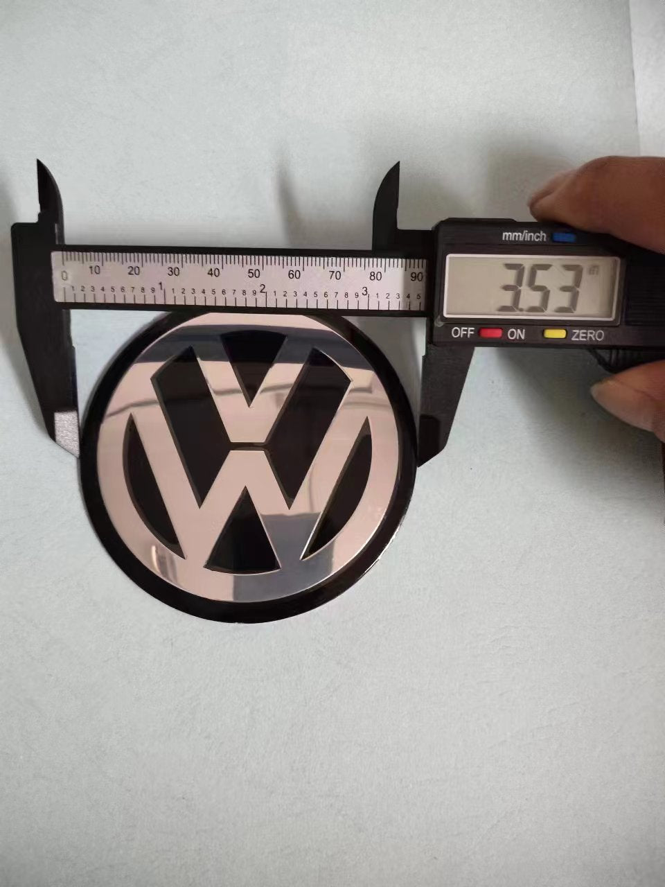 VW 4PC Steering Wheel Sticker Cover Hub Cap Emblem Badge Logo for Volkswagon