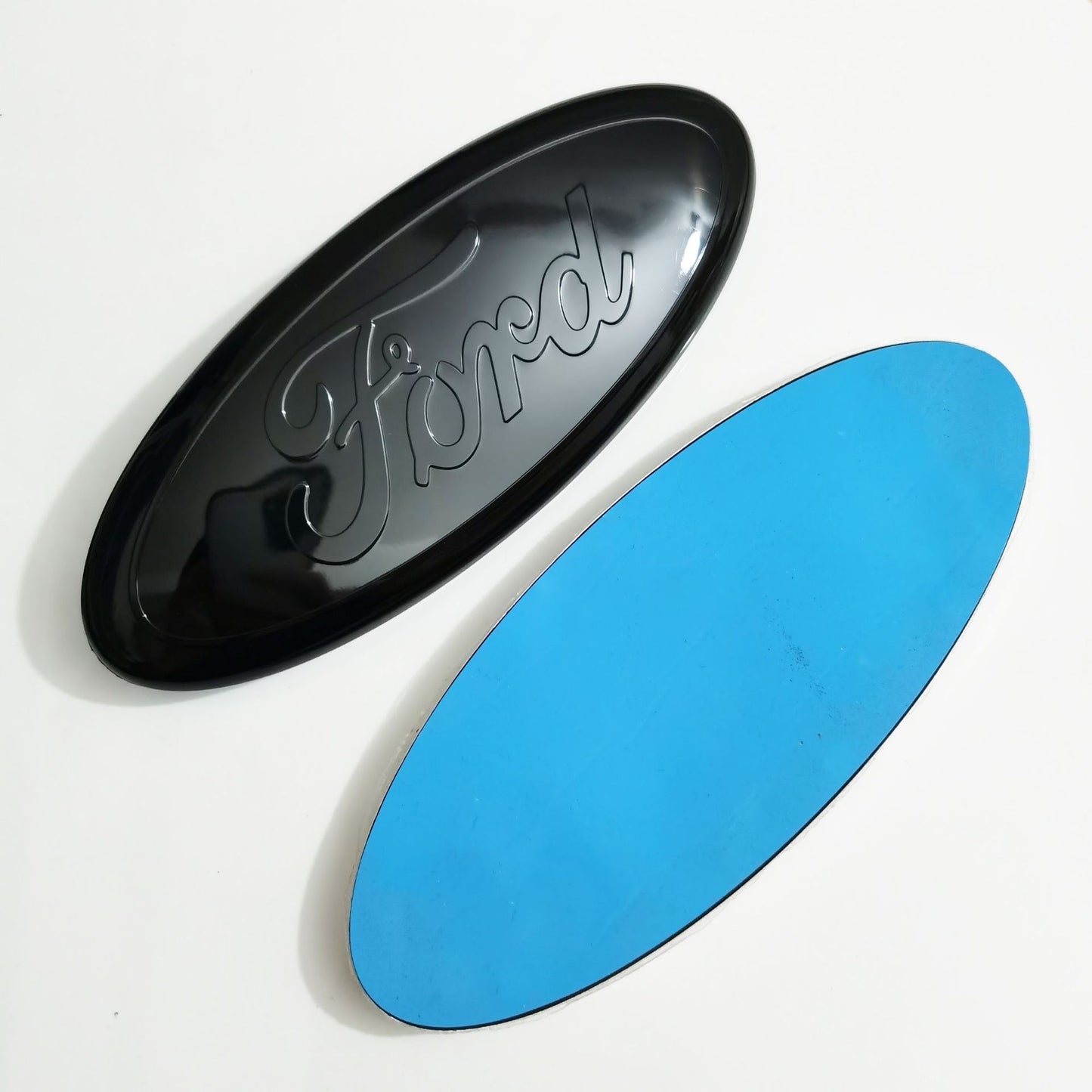 FORD 7" inch Front Grill Emblem & Tailgate LOGO For F150 F250 F350 Oval 3M Adhesive Badge Nameplate