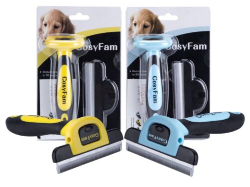 Dog Brush for Shedding Pet Grooming Cat Hair Undercoat Rake Comb