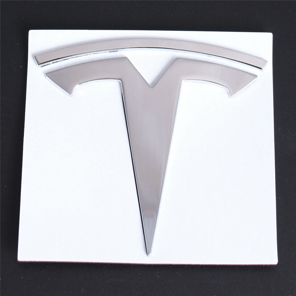 Tesla Model 3 Front Rear Back LOGO Badge Emblem T Letter