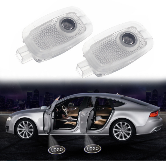 For Mercedes-Benz S Series W221 Laser Door Logo Lights Ghost Shadow Projector Car Courtesy Welcome Light