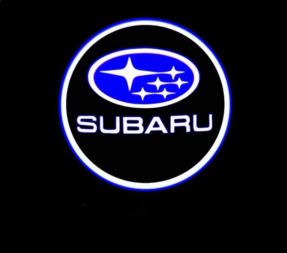 For Subaru Laser Door Logo Lights Ghost Shadow Projector Car Courtesy Welcome Light