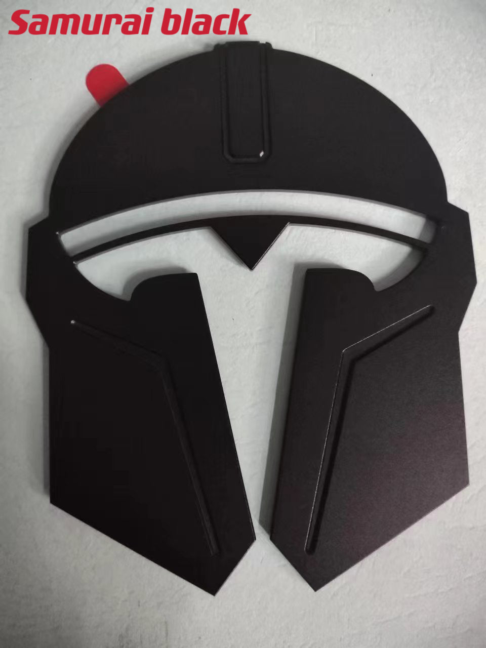 Tesla Model 3 Y Front Grille Hood LOGO Badge Emblem Decoration Helmet