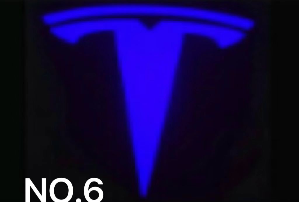 4 Car Door LED Logo Projector Welcome Light Ghost Shadow For Tesla Model 3 S X Y