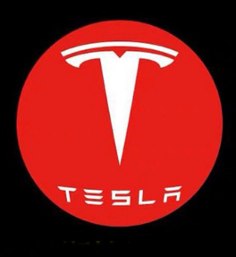 For Tesla Laser Door Logo Lights Ghost Shadow Projector Car Courtesy Welcome Light