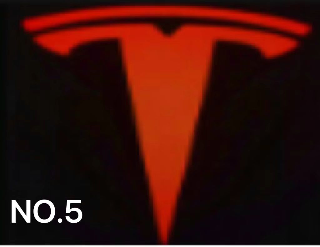 4 Car Door LED Logo Projector Welcome Light Ghost Shadow For Tesla Model 3 S X Y