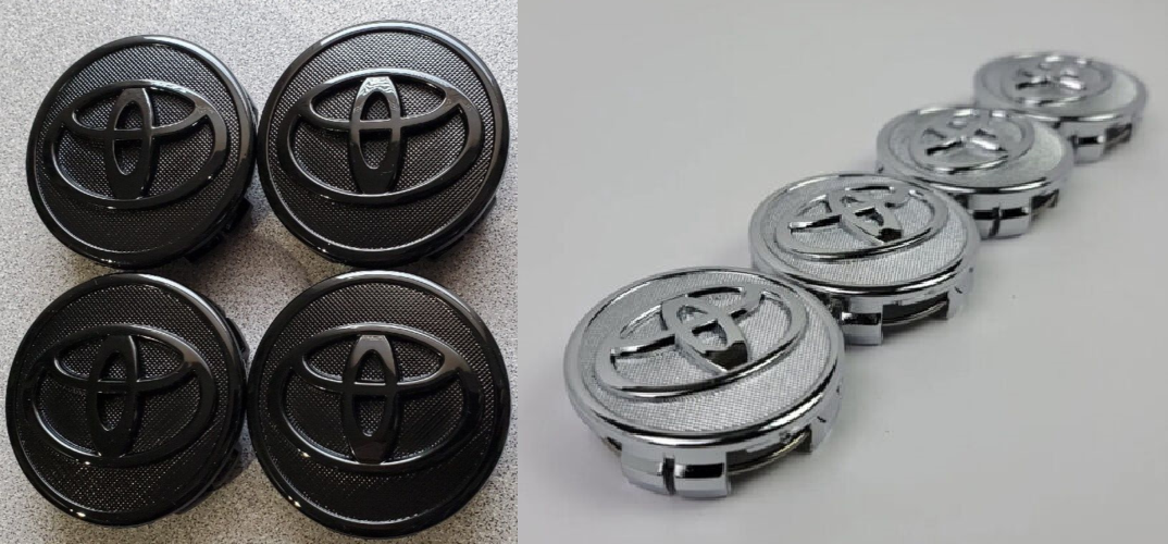 Toyota 4PC Wheel Center Hub Cap Emblem logo 57mm