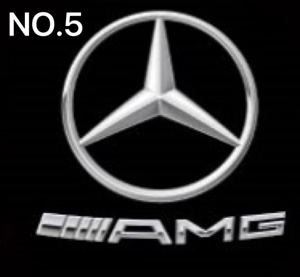 4PC Mercedes-Benz LED Door Courtesy Logo Light Ghost Shadow Laser Projector