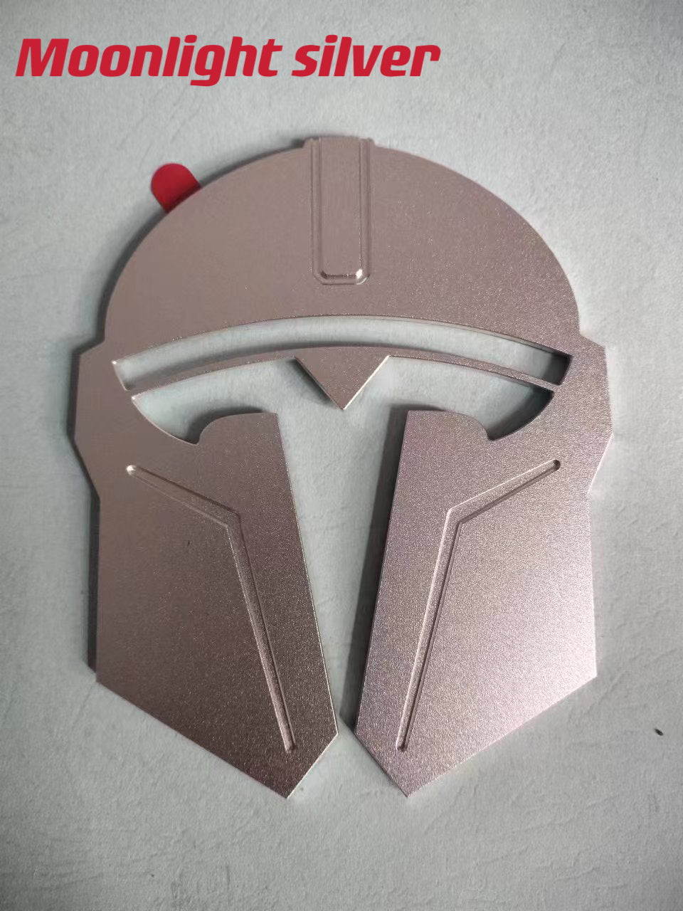 Tesla Model 3 Y Front Grille Hood LOGO Badge Emblem Decoration Helmet