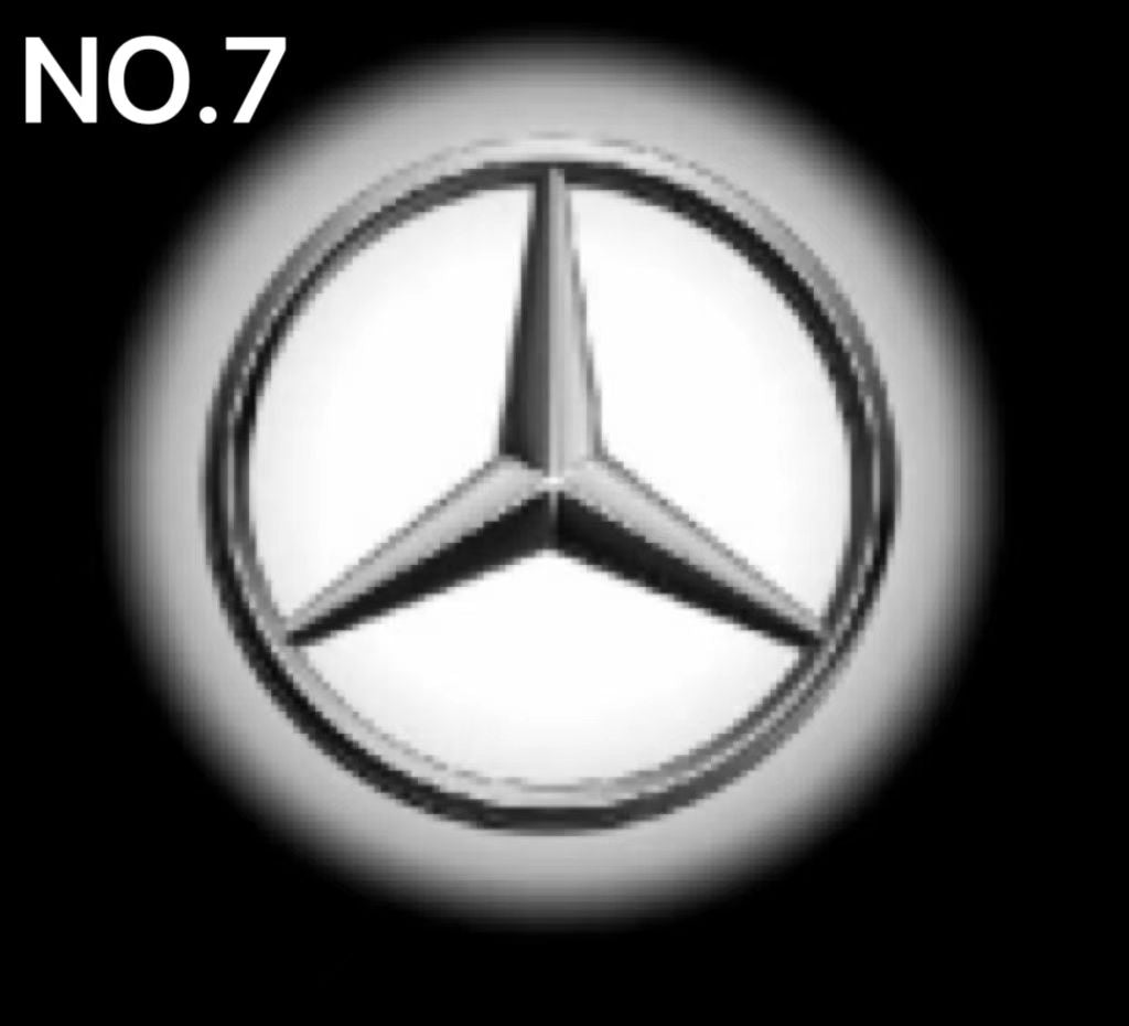 4PC Mercedes-Benz LED Door Courtesy Logo Light Ghost Shadow Laser Projector