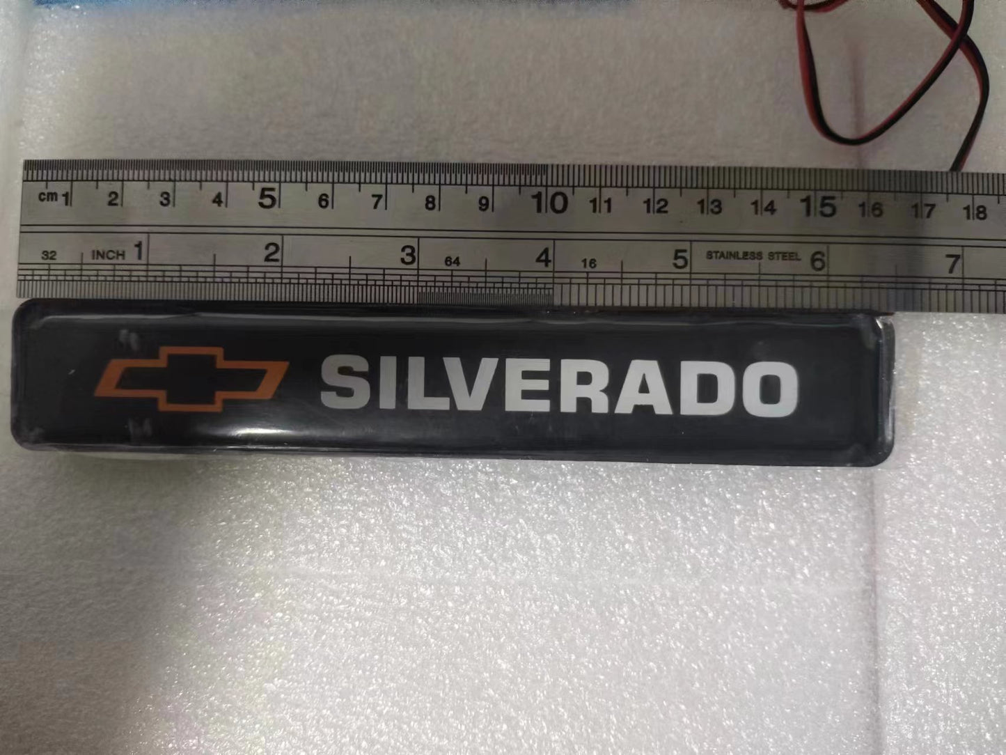 LED Logo Light For SILVERADO Car Logo Led Lighted Emblem Tail Rear Badge