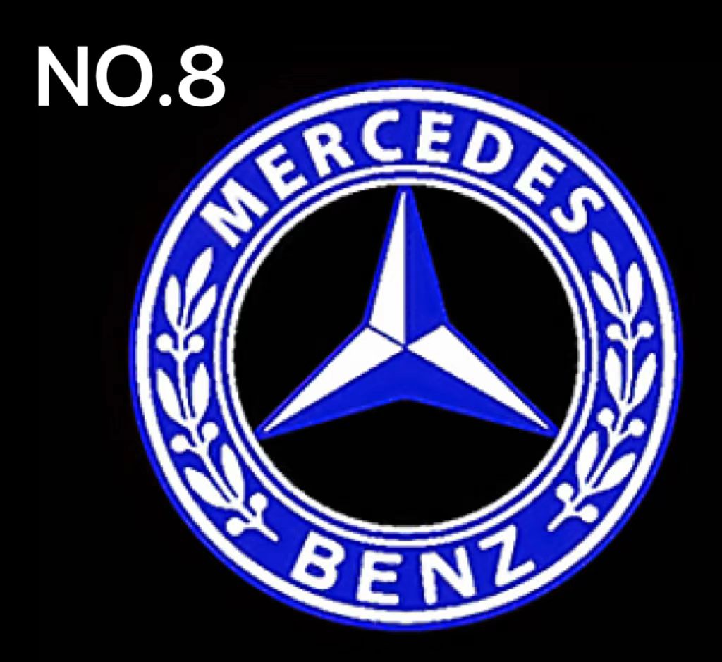 4PC Mercedes-Benz LED Door Courtesy Logo Light Ghost Shadow Laser Projector