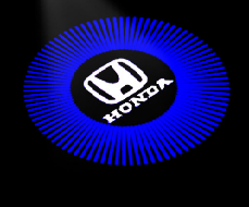 For Honda Laser Door Logo Lights Ghost Shadow Projector Car Courtesy Welcome Light