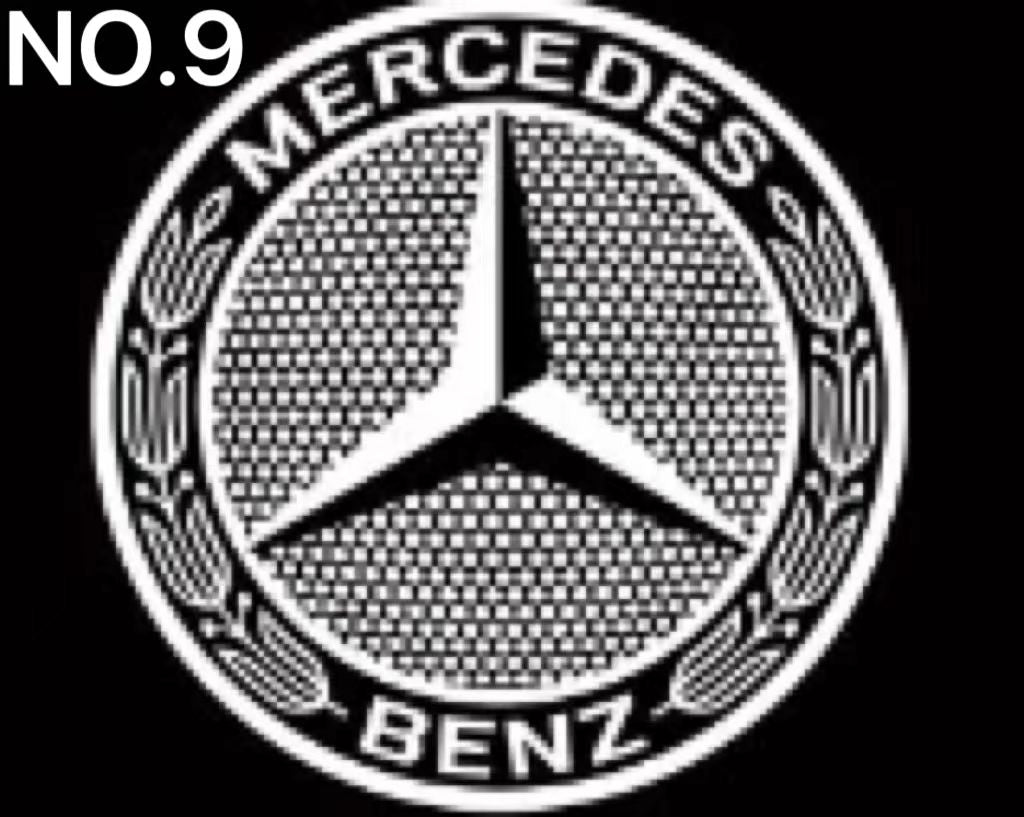 4PC Mercedes-Benz LED Door Courtesy Logo Light Ghost Shadow Laser Projector