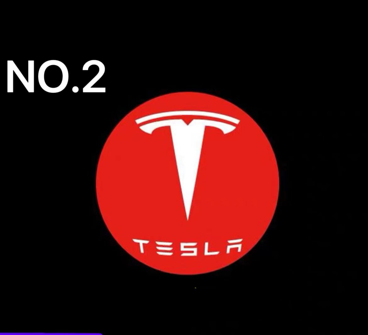 4 Car Door LED Logo Projector Welcome Light Ghost Shadow For Tesla Model 3 S X Y
