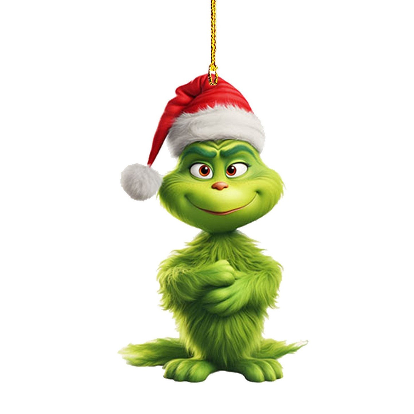 3 inch Christmas Grinch Ornaments Xmas Tree Hanging Decoration Figure Pendant