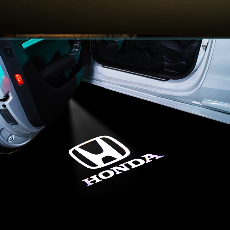 For Honda Laser Door Logo Lights Ghost Shadow Projector Car Courtesy Welcome Light