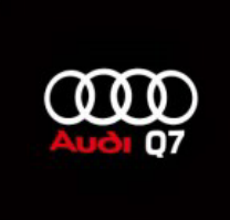 For Audi A7 Q3 Q5 Q7 RS R8 SLINE  Laser Door Logo Lights Ghost Shadow Projector Car Courtesy Welcome Light