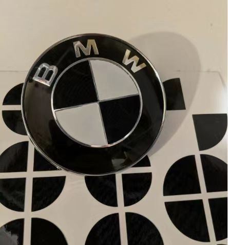 BMW Emblem Overlay Decal Sticker Complete Kit | PRECUT