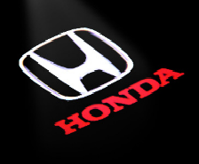 For Honda Laser Door Logo Lights Ghost Shadow Projector Car Courtesy Welcome Light