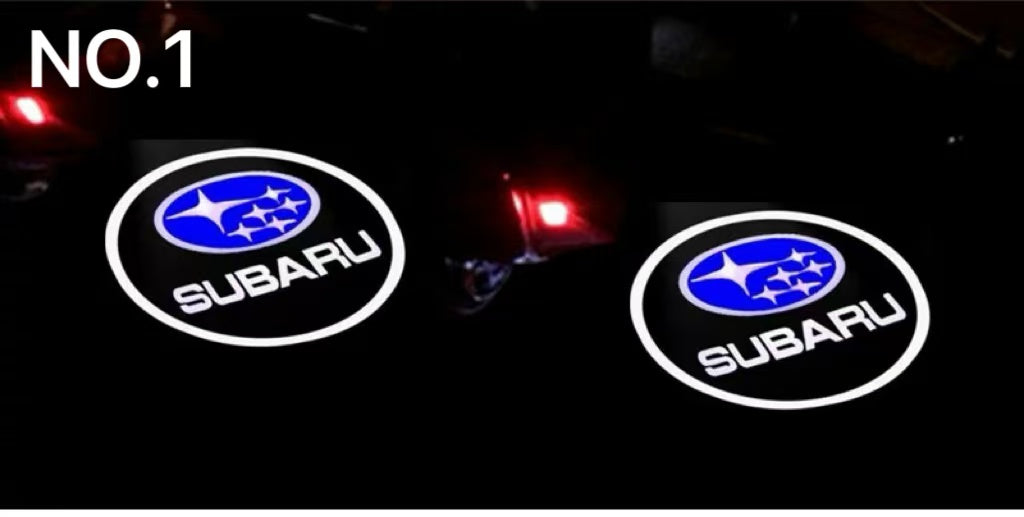 4pc Subaru Door Logo Light LED Laser Ghost Shadow Car Courtesy Projector Welcome