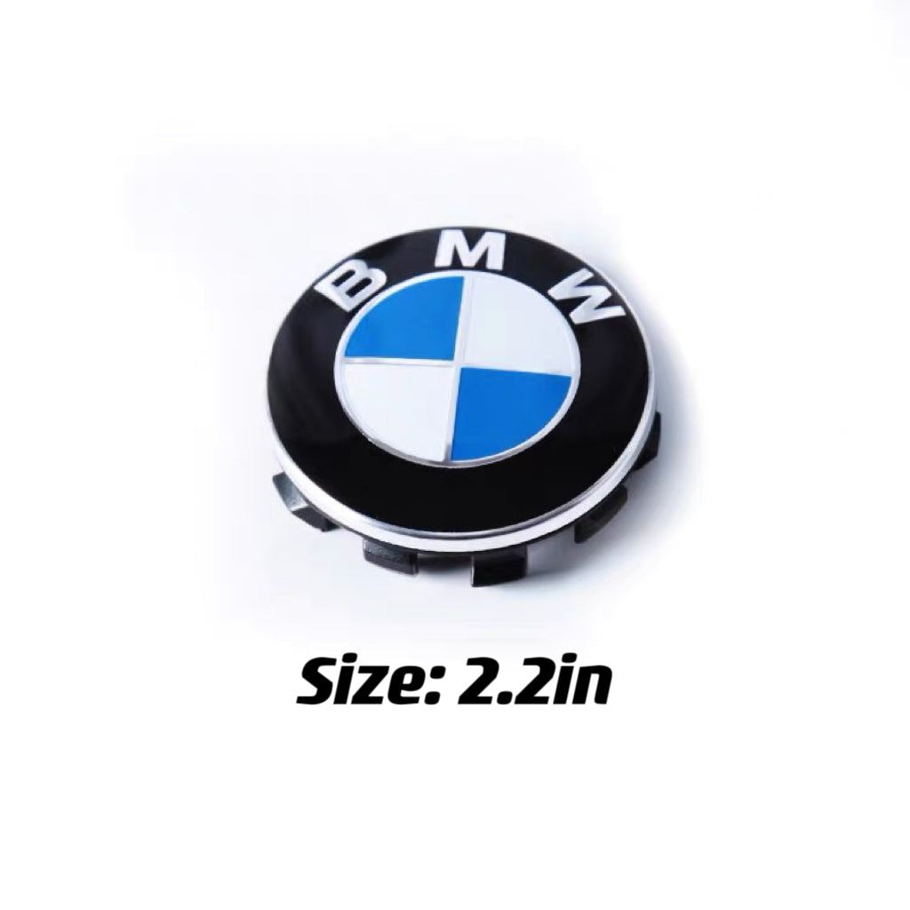 BMW 4PC Wheel Center Hub Cap Emblem 56mm 68mm