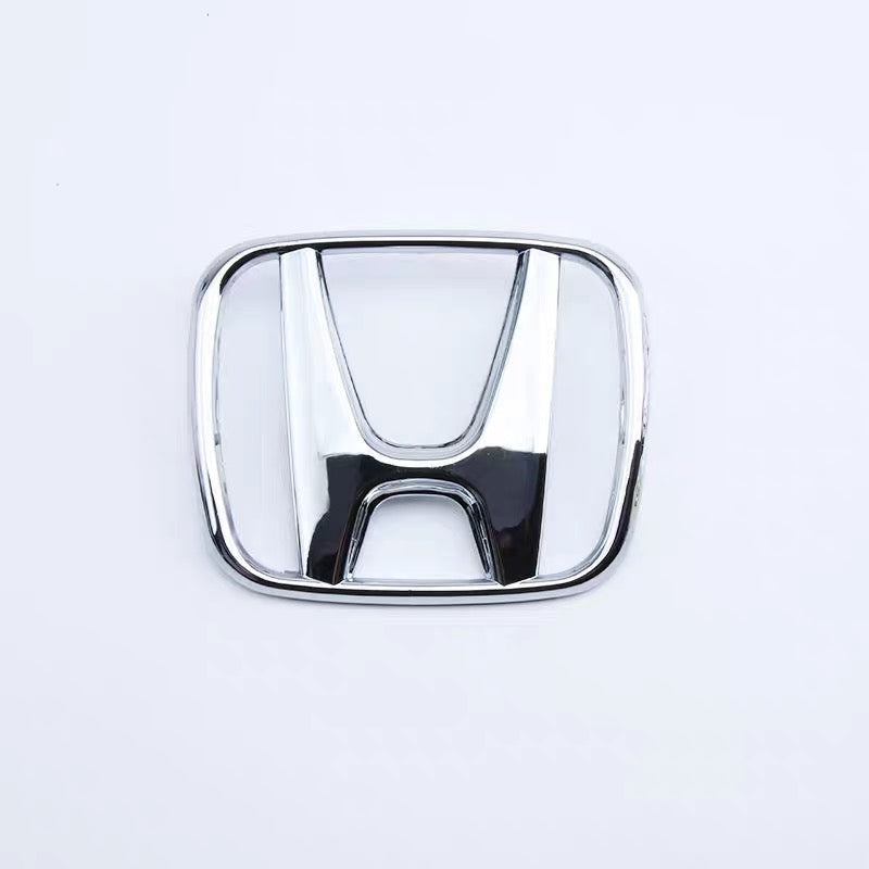 Honda Front Grille Emblem Chrome 08-17 Accord  09-11 Civic 15-17 FiT H 10-11 CRV Logo Nameplate