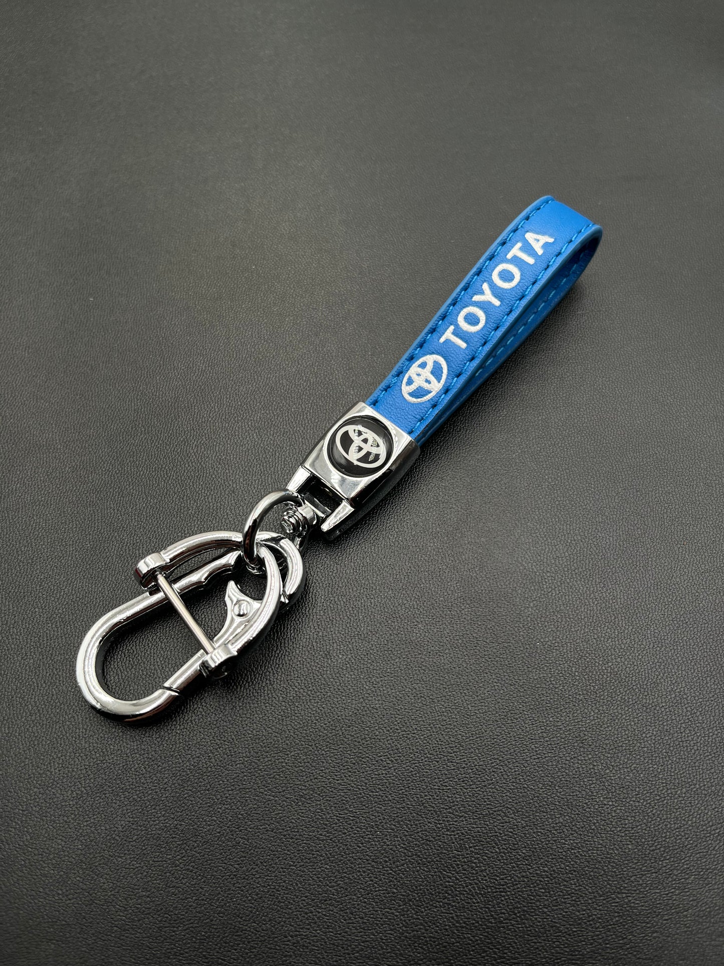 Keychain for Toyota Genuine Leather Made