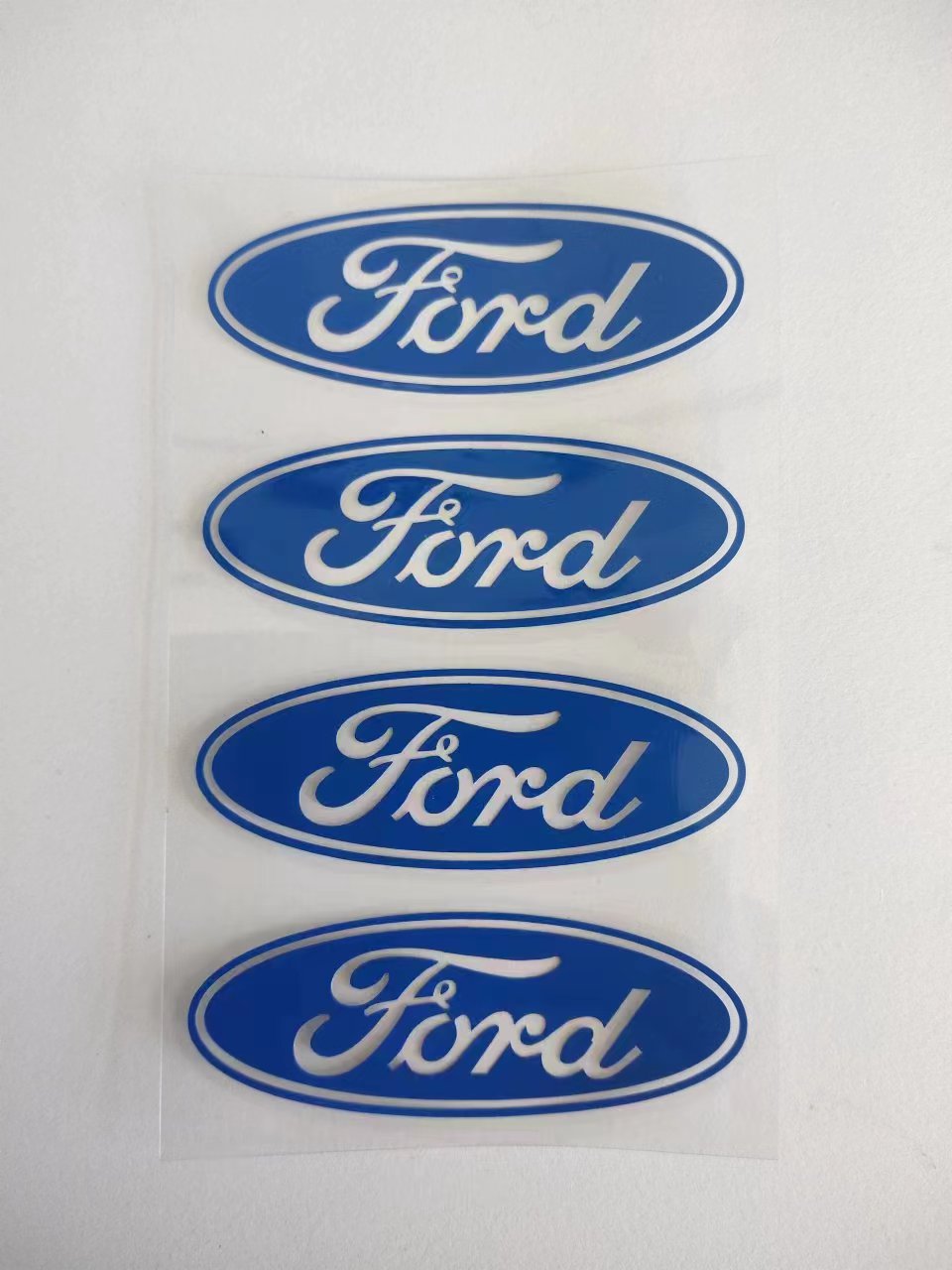 FORD 4PCs Center Cap Wheel Hub Logo Vinyl Decal Stickers Emblem for F-250 F-350 2.5" x 1"