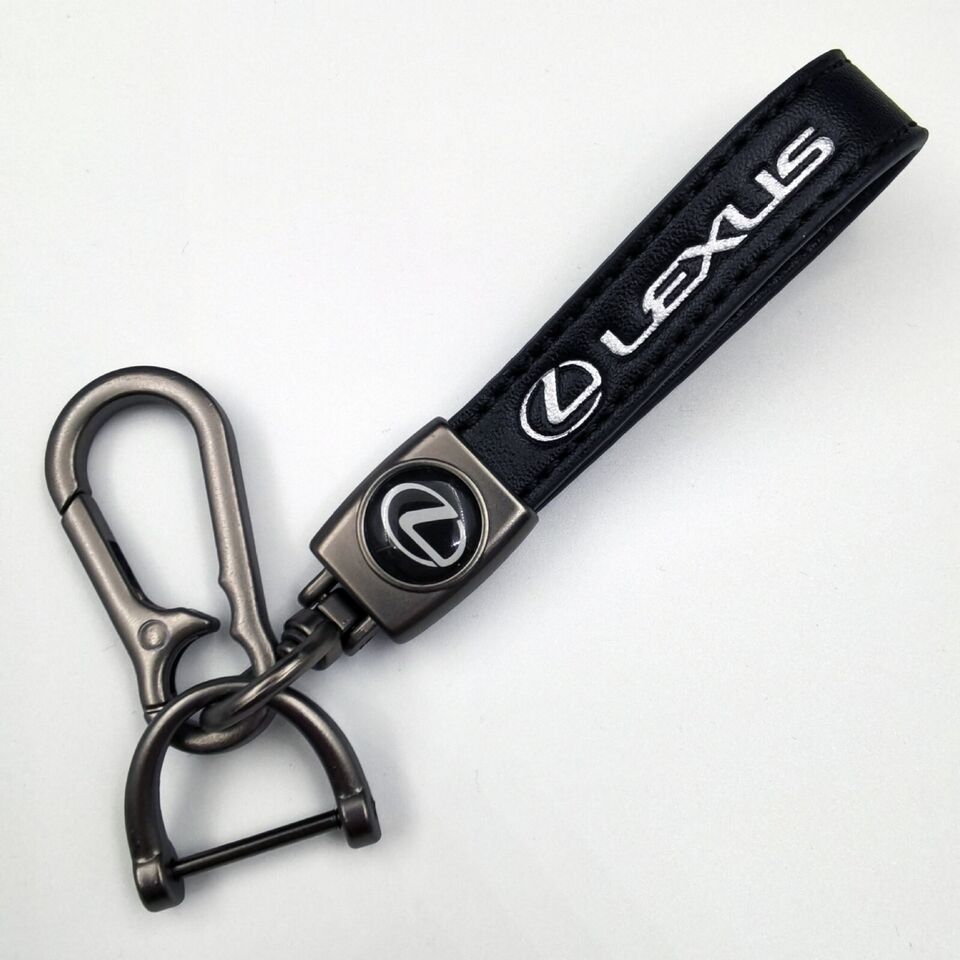 Keychain for Lexus Genuine Leather Made