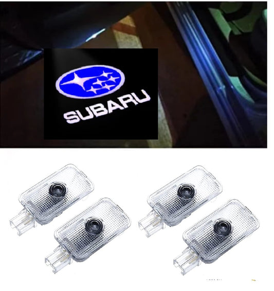 For Subaru Laser Door Logo Lights Ghost Shadow Projector Car Courtesy Welcome Light