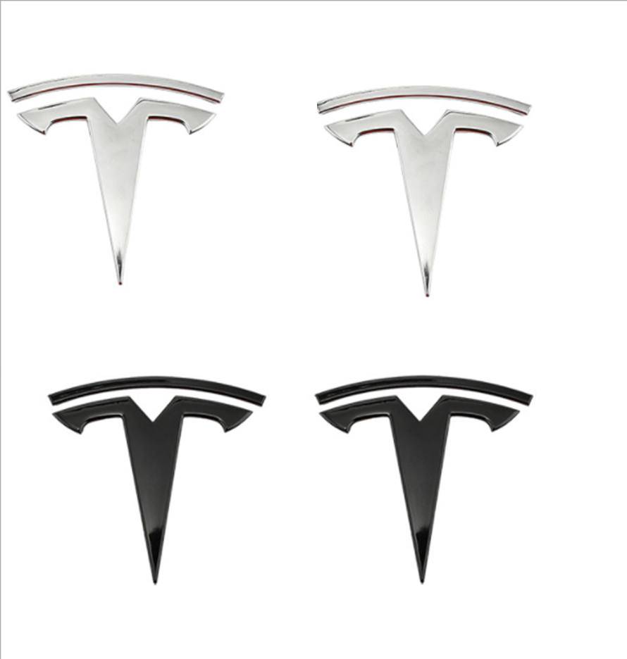 Tesla Model 3 Front Rear Back LOGO Badge Emblem T Letter