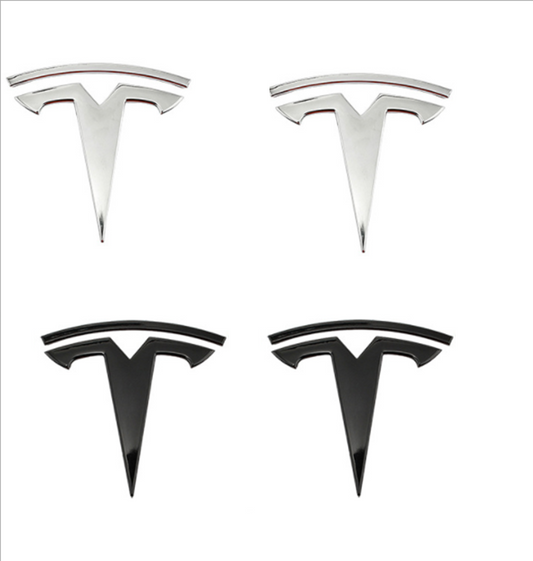 Tesla Model 3 Front Rear Back LOGO Badge Emblem T Letter