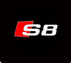 For Audi Sline Sport S3-S8 Laser Door Logo Lights Ghost Shadow Projector Car Courtesy Welcome Light