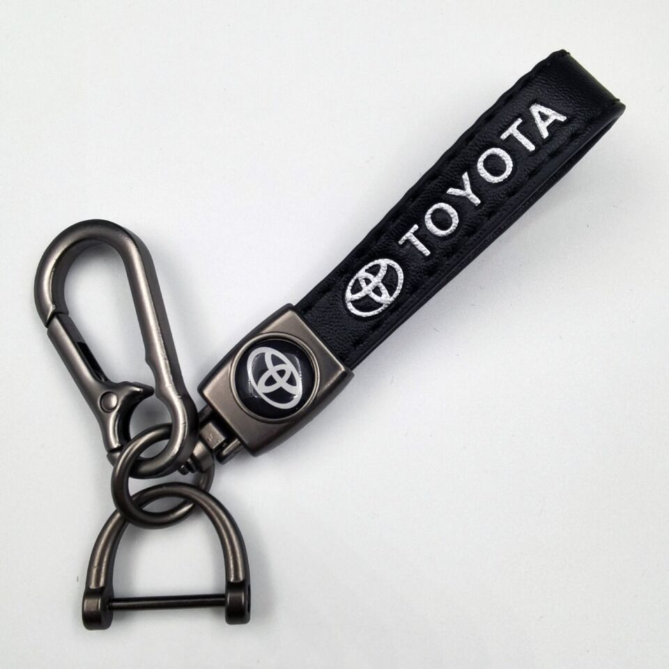 Keychain for Toyota Genuine Leather Made